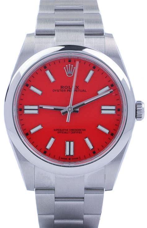 red faced rolex